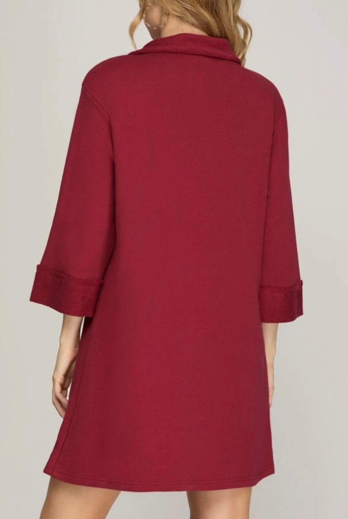 Cranberry Cozy Dress
