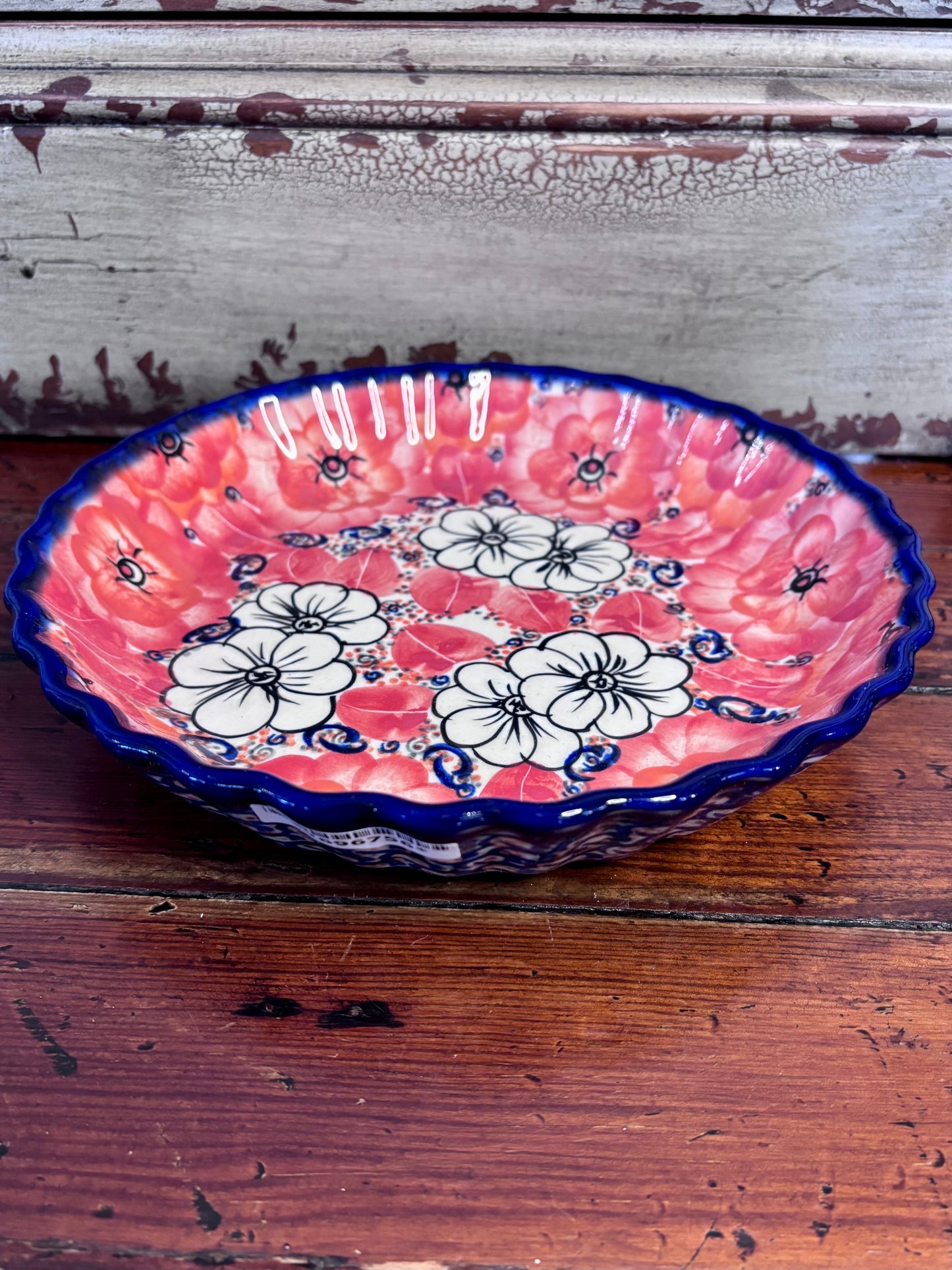 10” Unikat Fluted Pie Dish