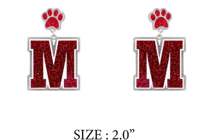 MS Game Day Earrings