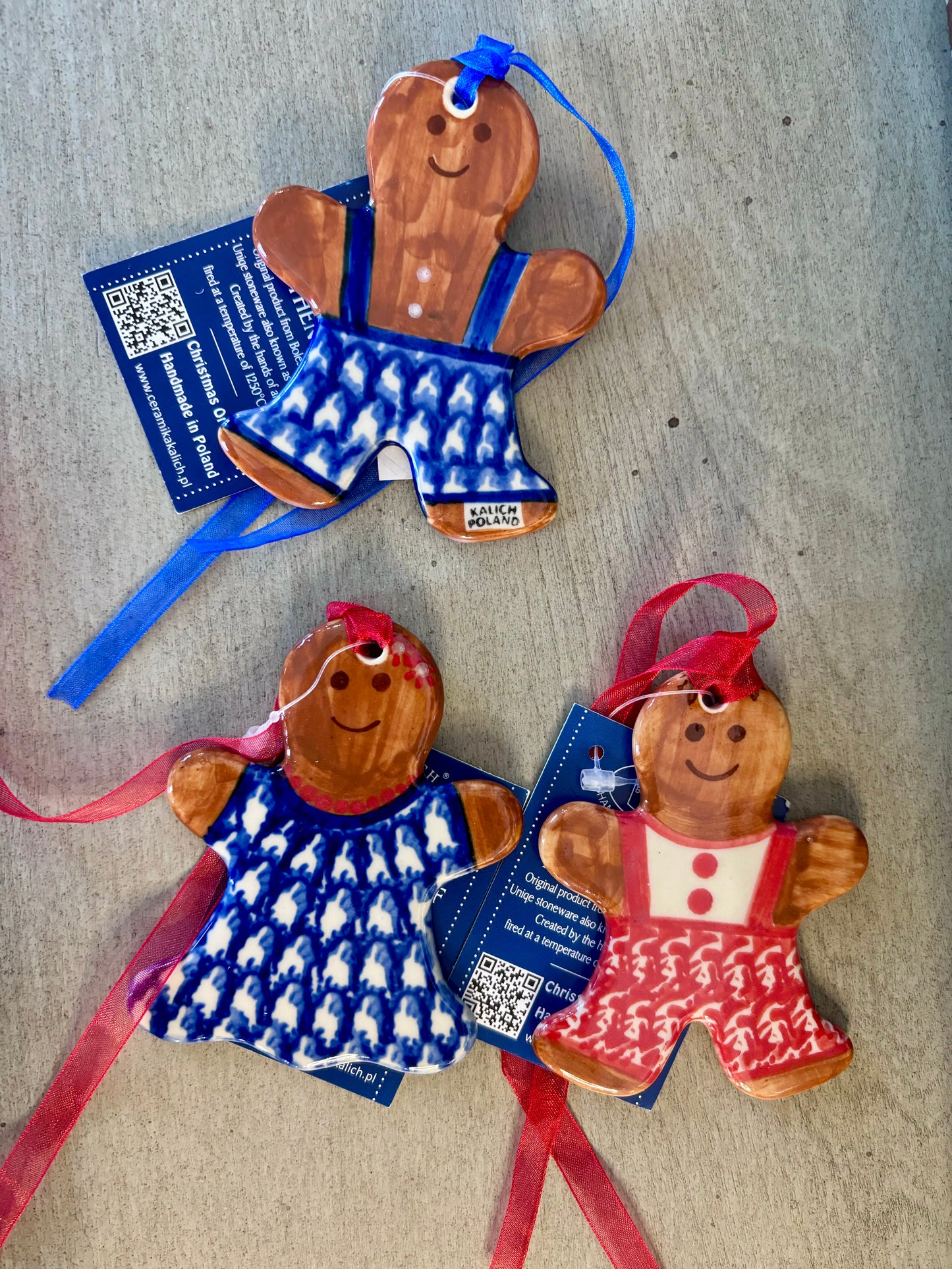 Kalich Gingerbread Ornaments