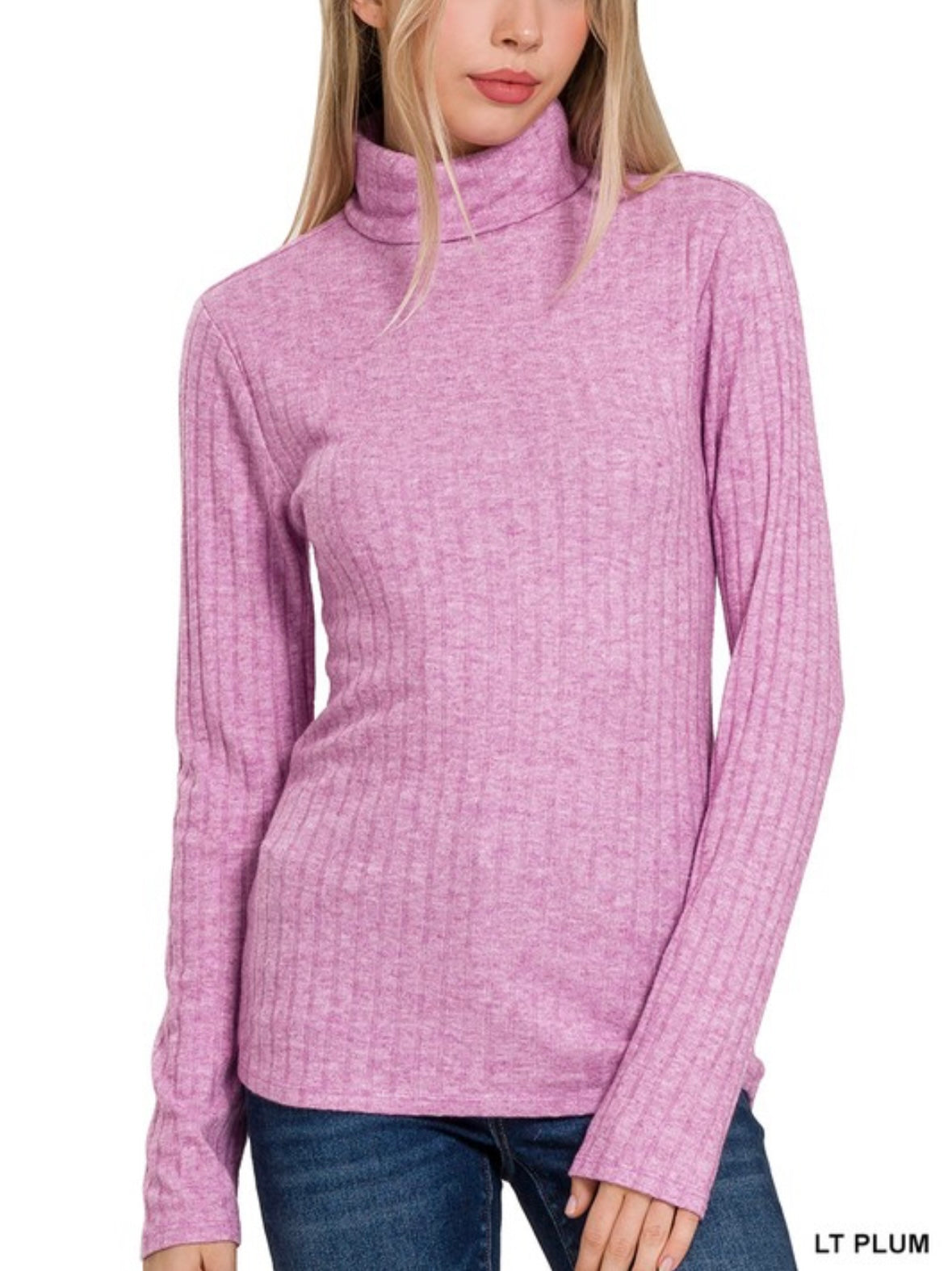 Ribbed Turtleneck (3 colors)