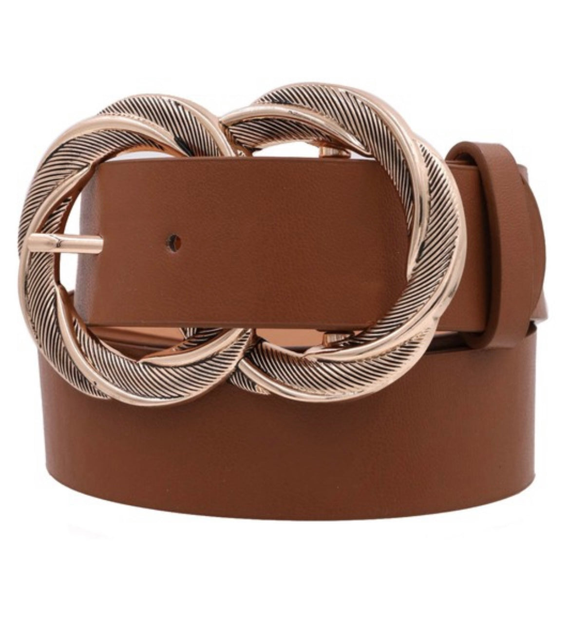 Plus Twisted Ring Belt