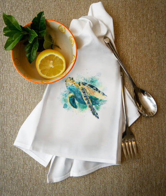 Sea Turtle Tea Towel