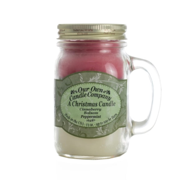 Our Own Candle Company Candles 13oz Mason Jars (multiple varieties)