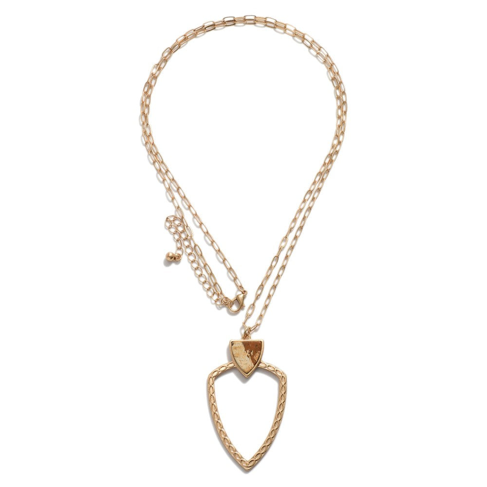 Arrow Pendant Necklace