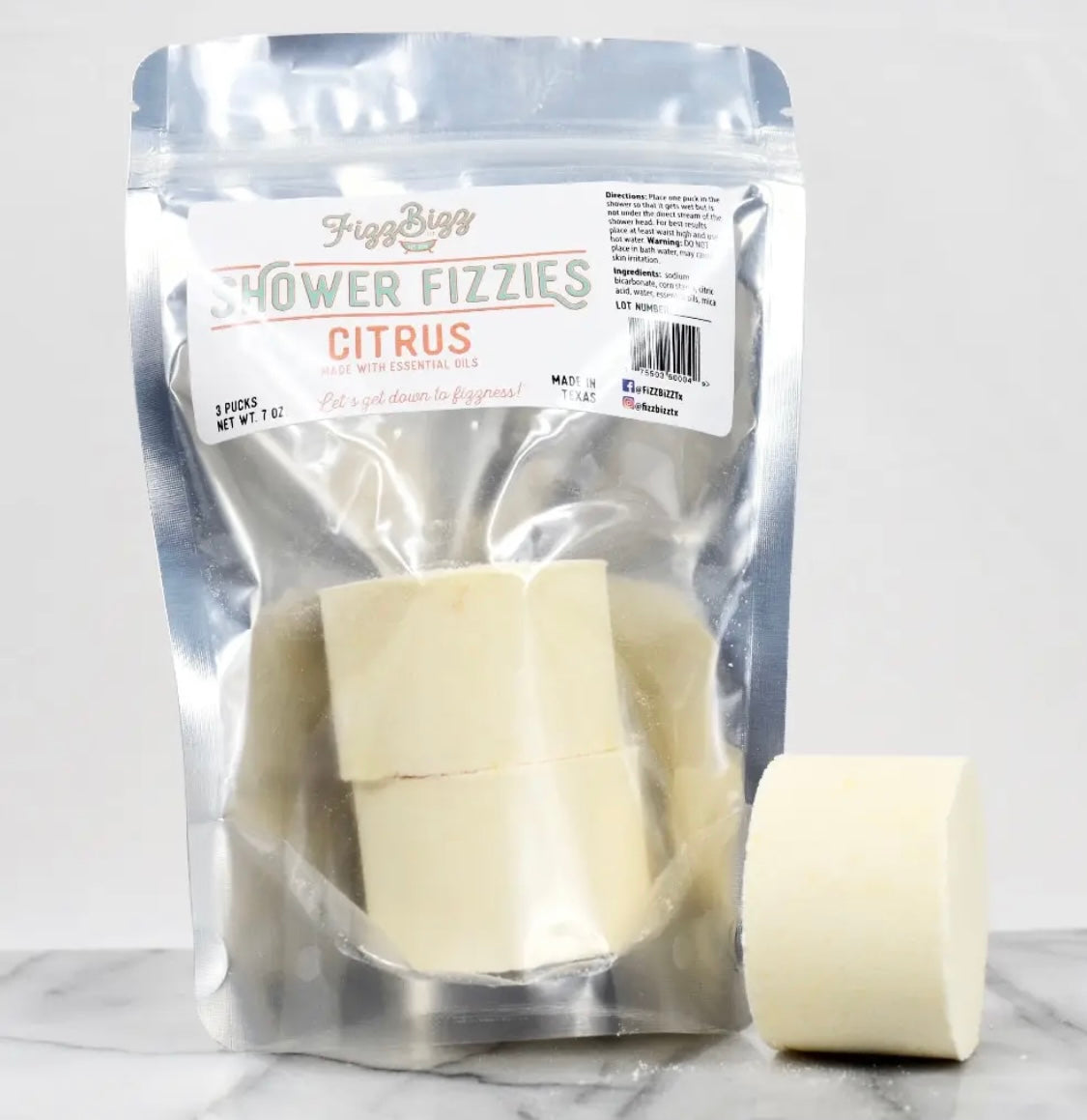 Shower Fizzies (5 varieties)