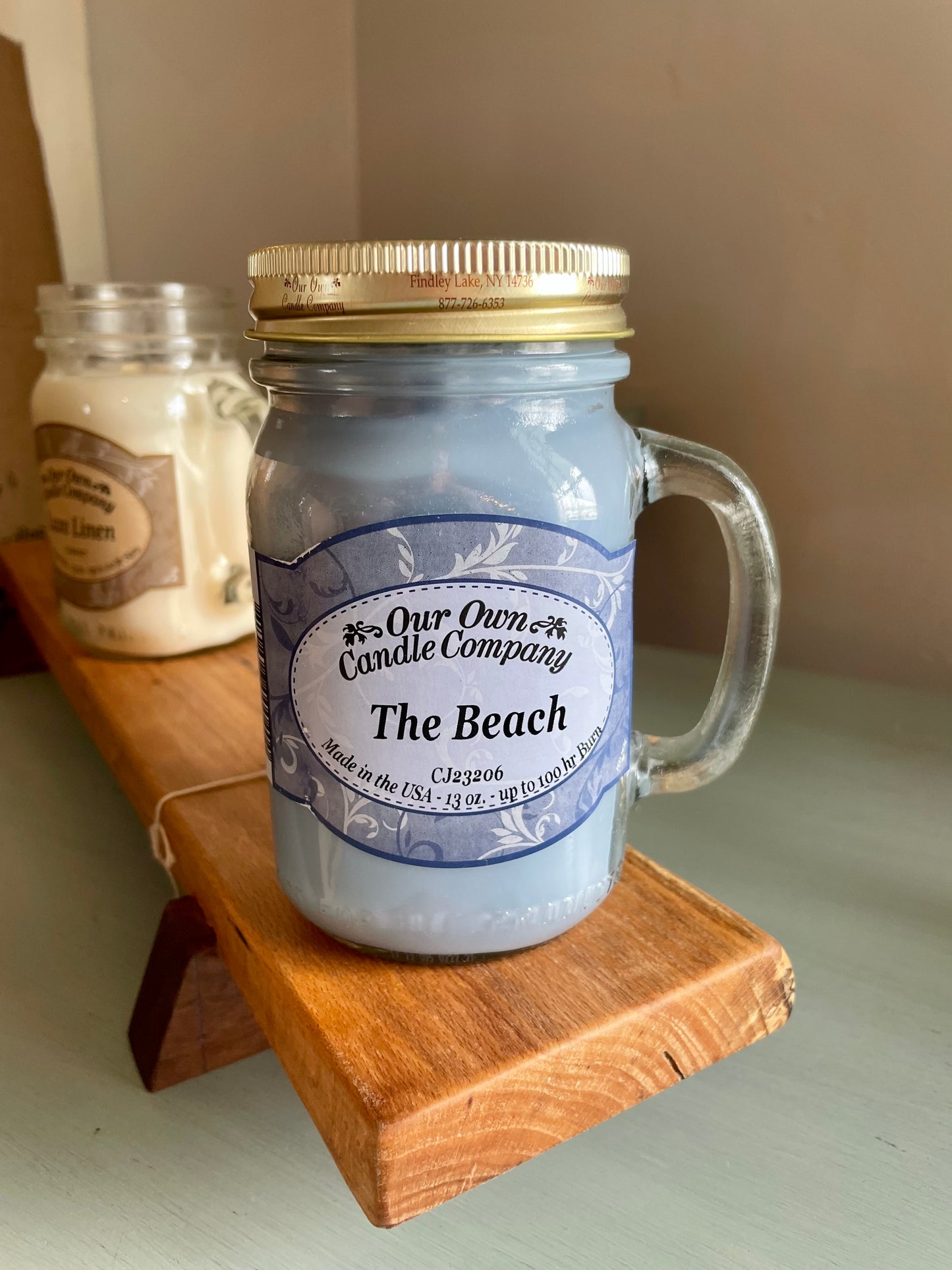 Our Own Candle Company Candles 13oz Mason Jars (multiple varieties)