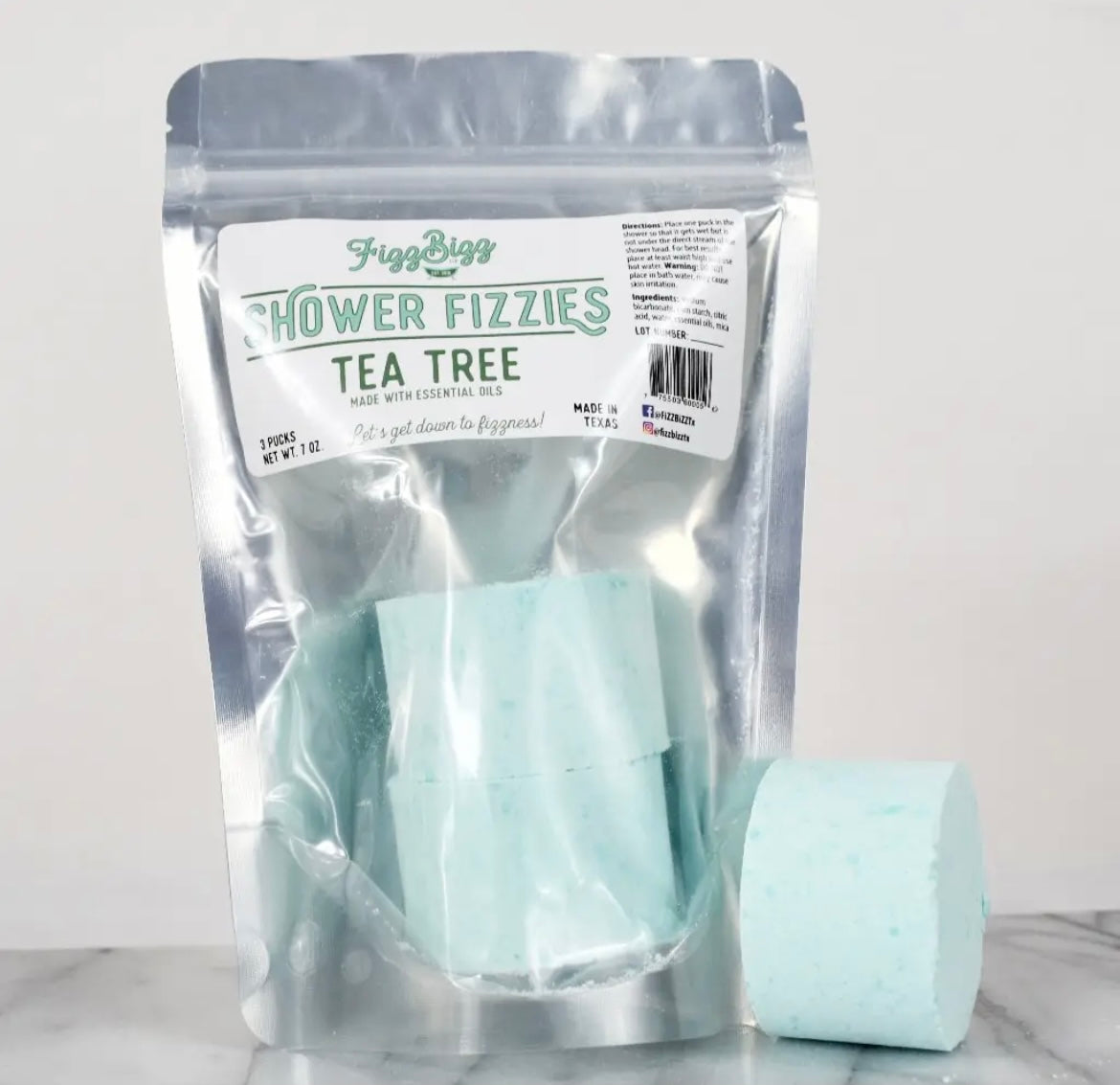 Shower Fizzies (5 varieties)