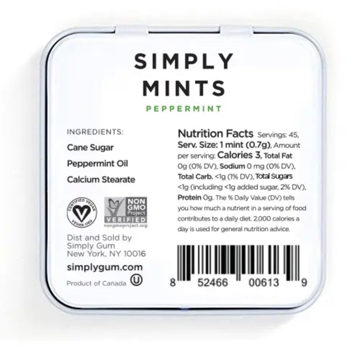 Simply Mints: Peppermint