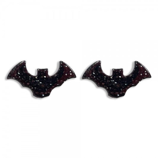 Glitter Bat Earrings