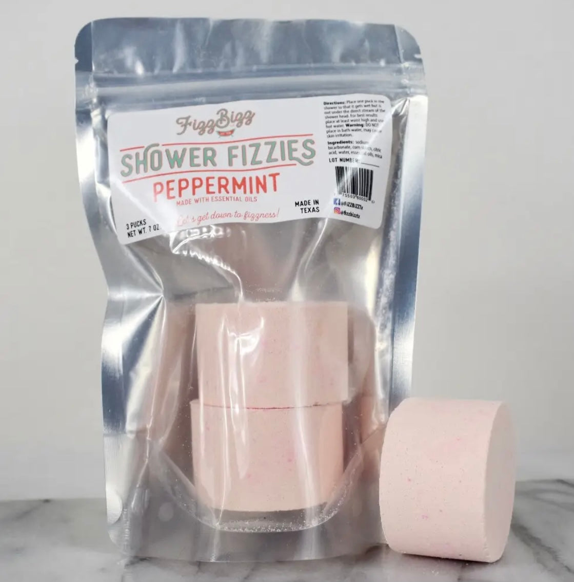 Shower Fizzies (5 varieties)