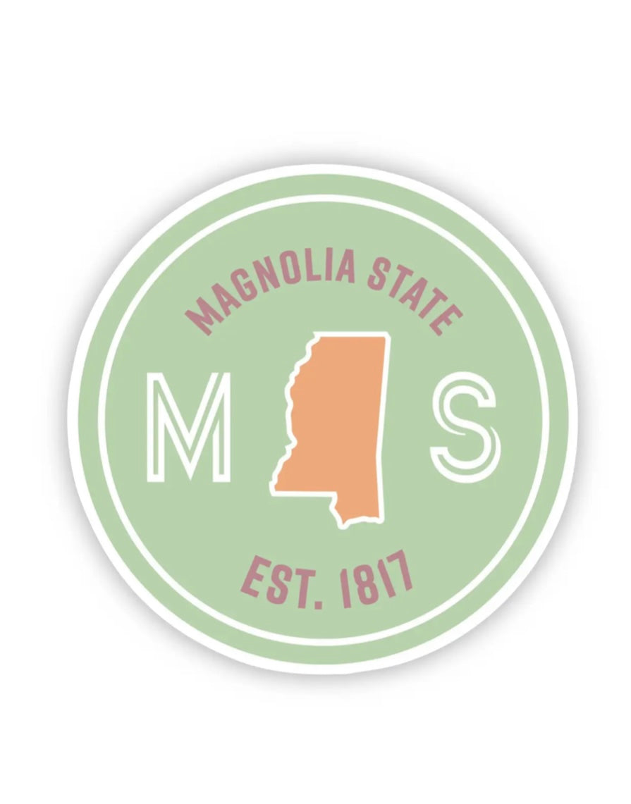 Magnolia State Sticker