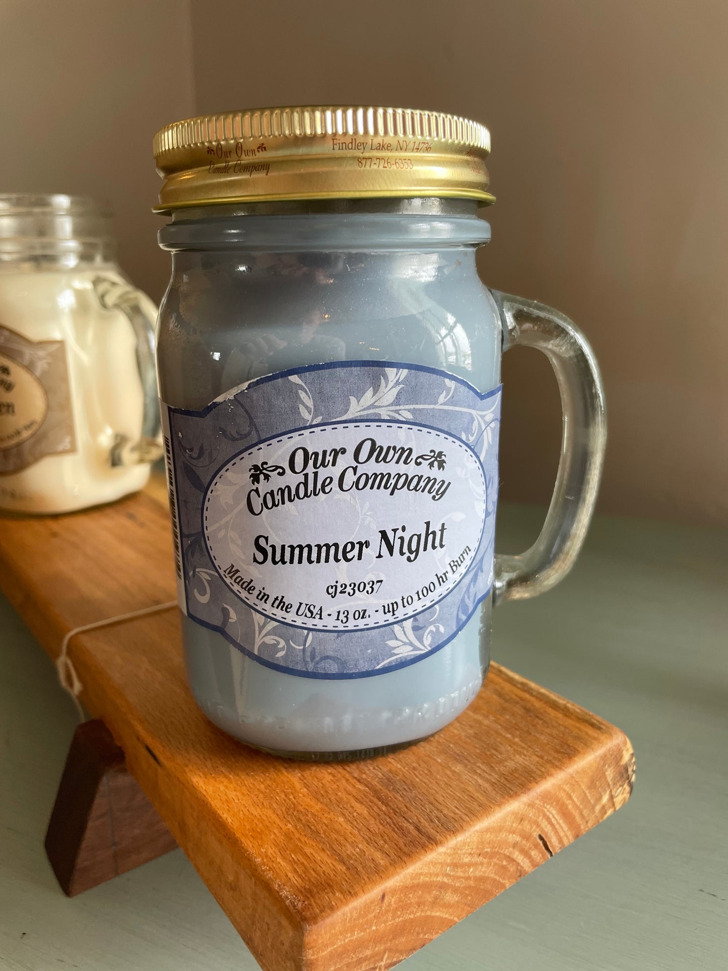 Our Own Candle Company Candles 13oz Mason Jars (multiple varieties)