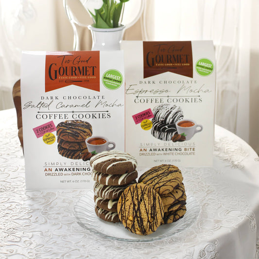 Coffee Cookies (Salted Caramel Mocha, Espresso Mocha)