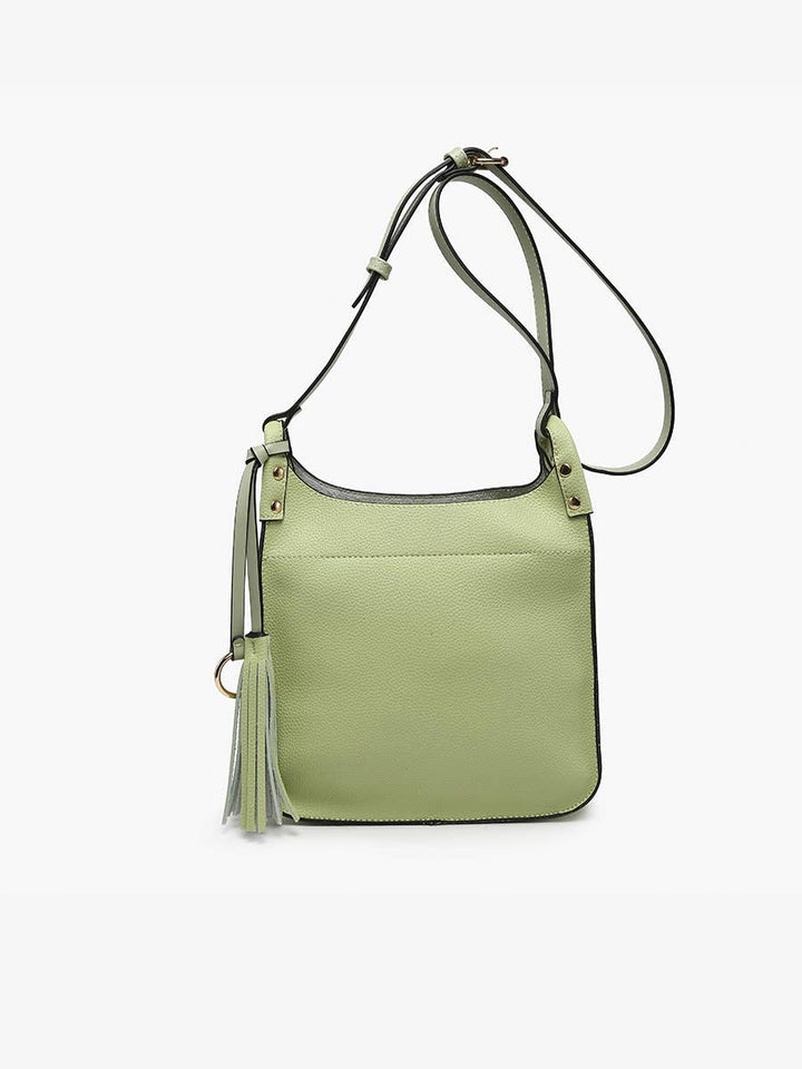 Lucinda Square Crossbody w/ Tassels