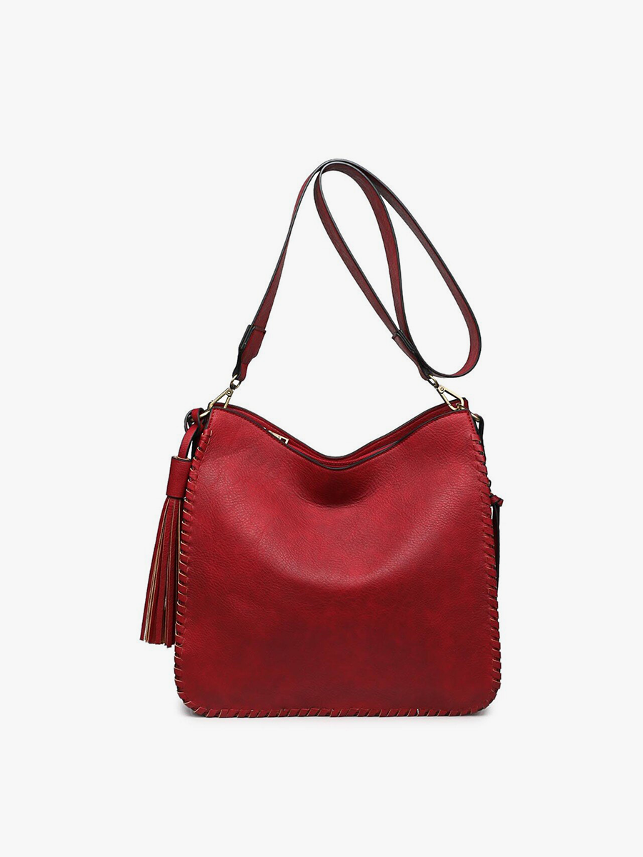 Nina Whipstitch Crossbody Bag