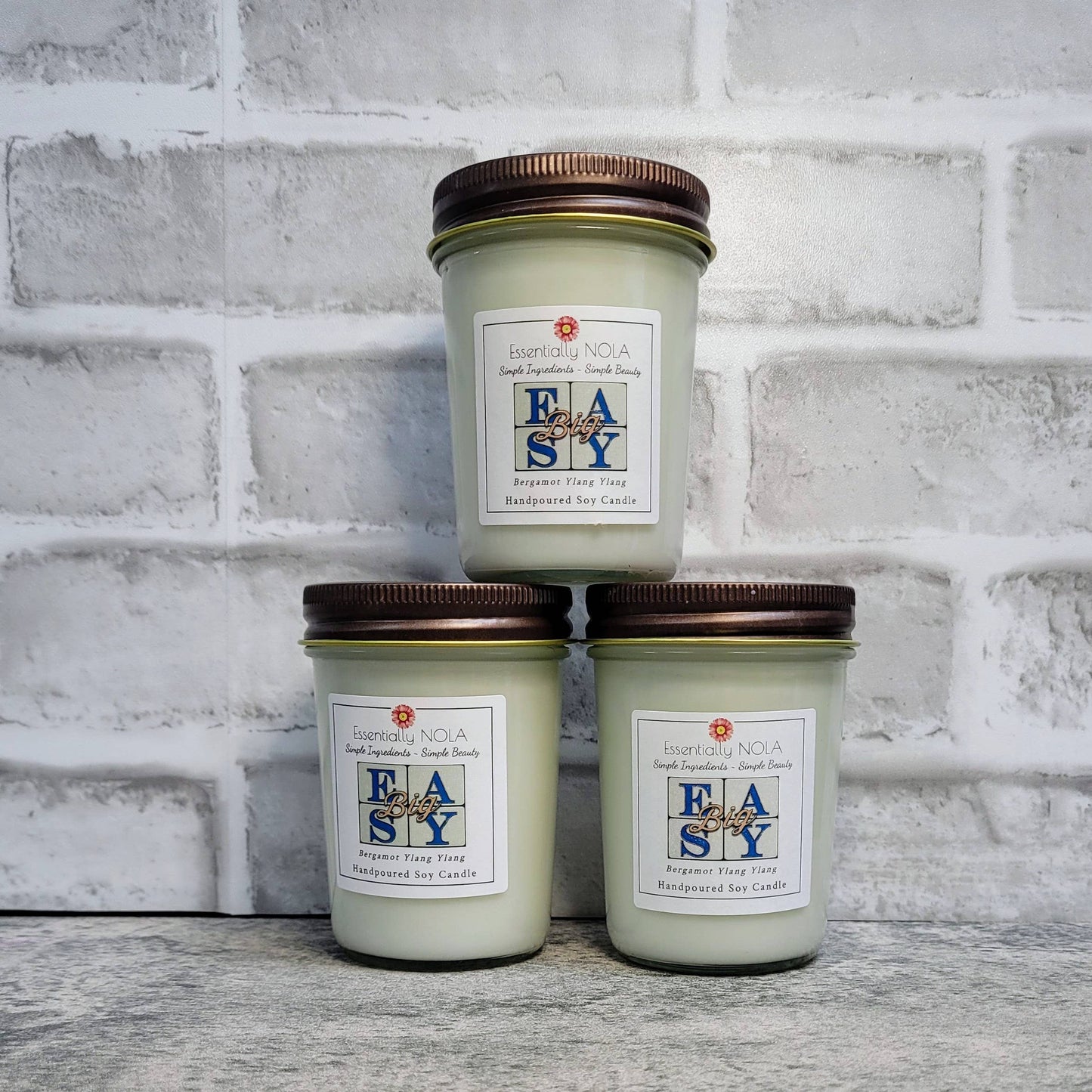 Big Easy Coconut Soy Candle - Citron Cedarwood