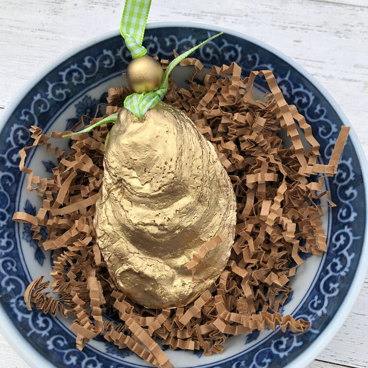 Oyster Ornament | Christmas Palm | Tropical Christmas Tree