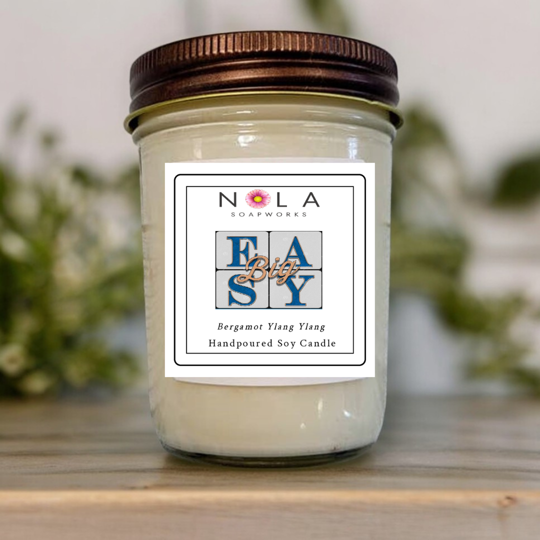 Big Easy Coconut Soy Candle - Citron Cedarwood