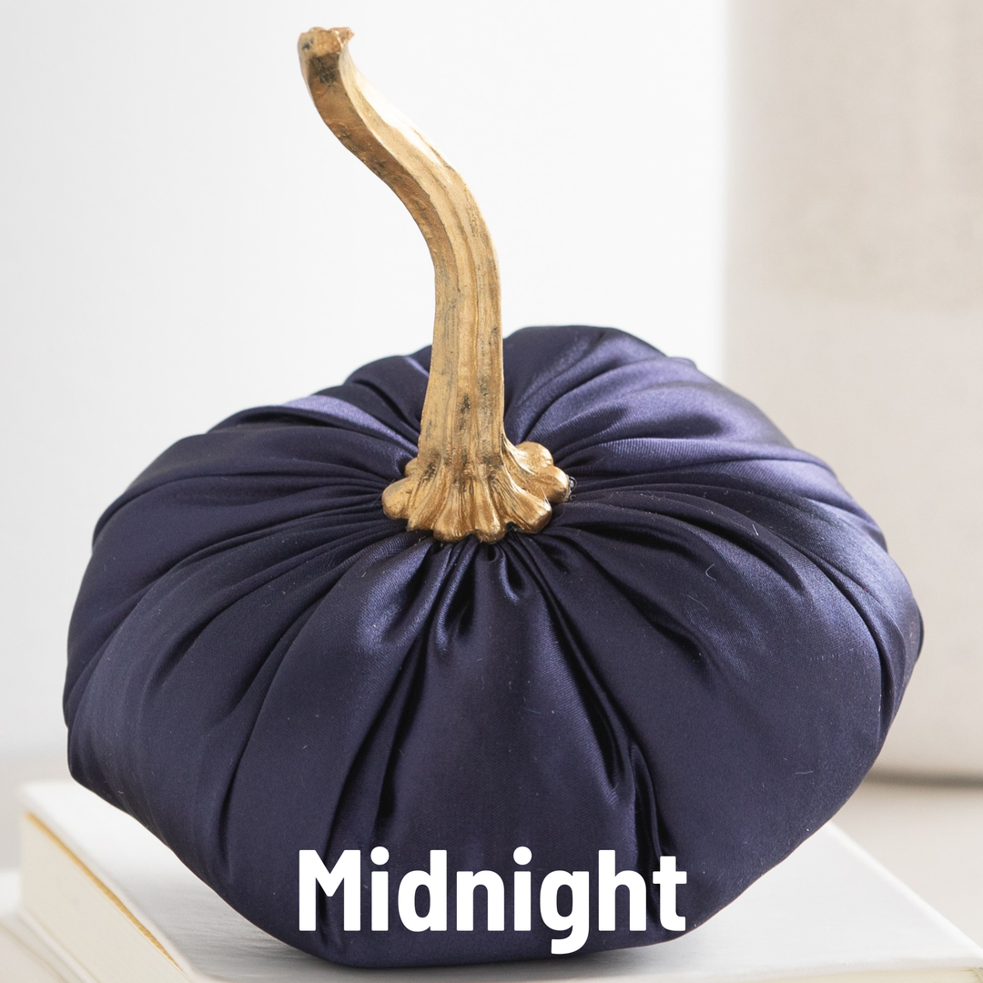 Small Satin Pumpkins