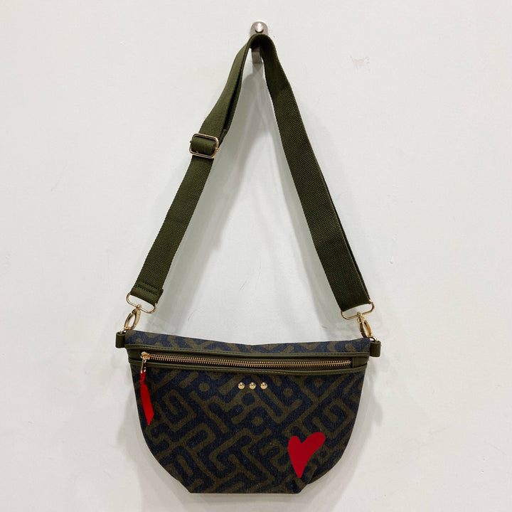 Colby Canvas Printed Bum Bag