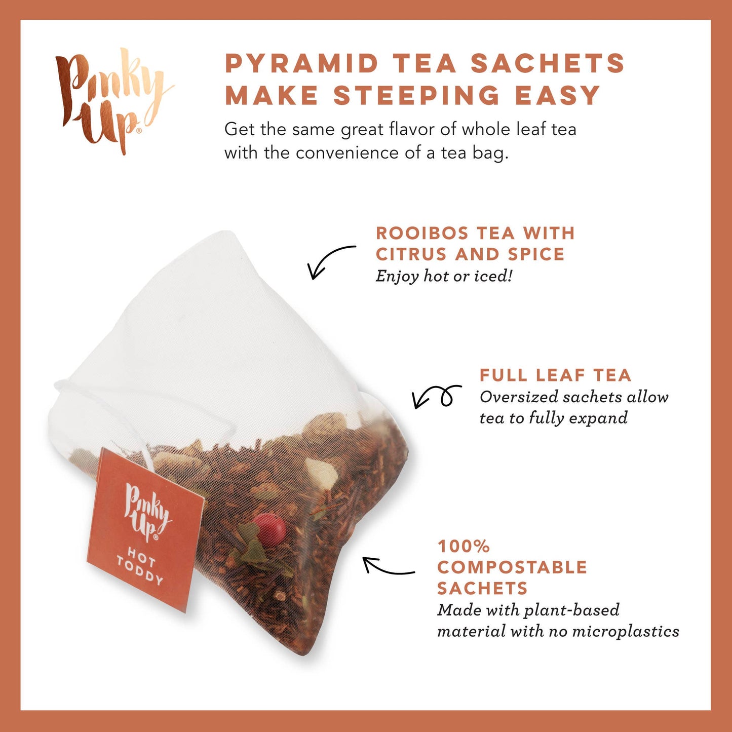 Hot Toddy Rooibos Tea 15 Sachets