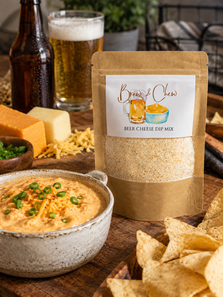 Brew &amp; Chew Beer Cheese Dip Mix | Gourmet Party Dip