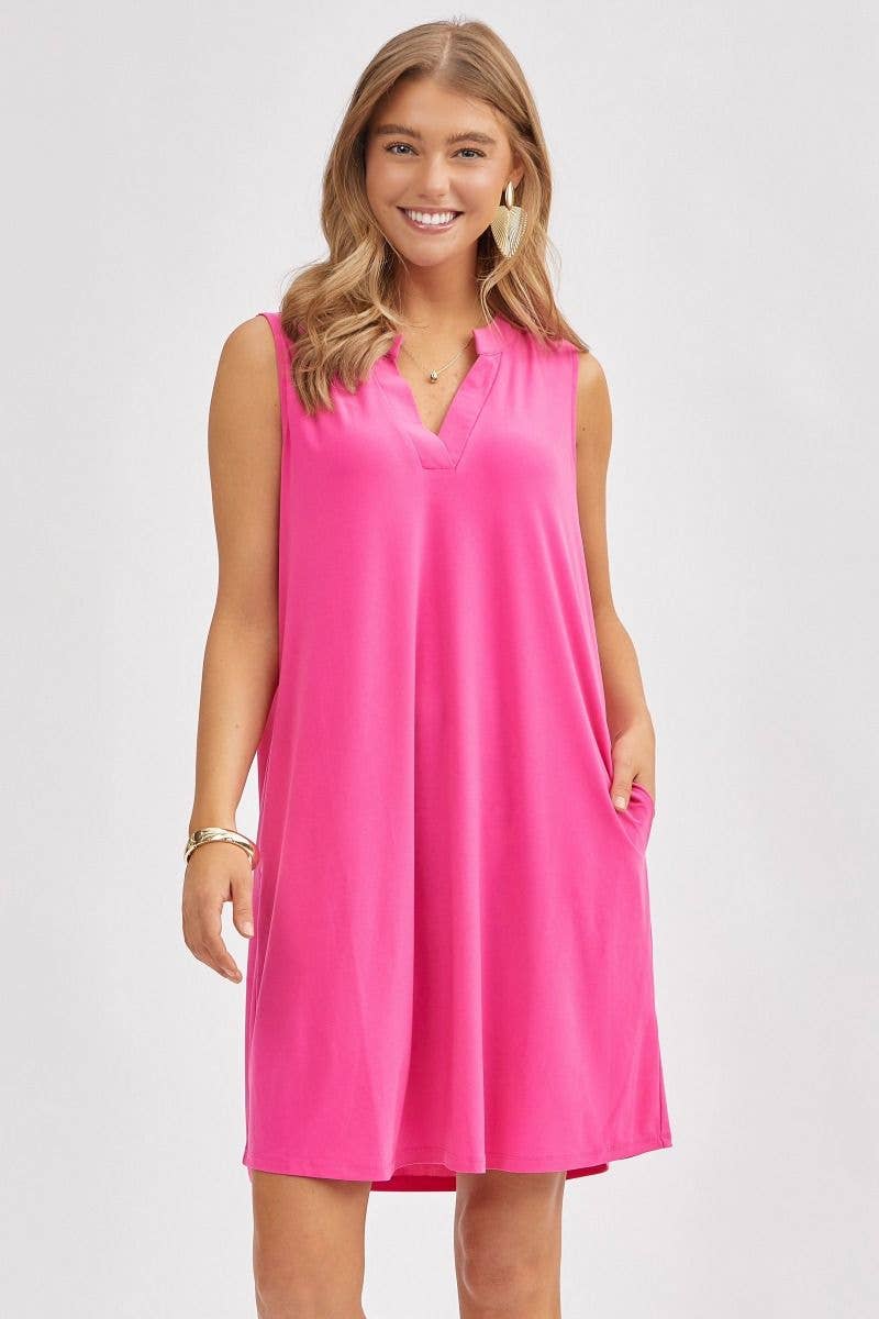 Elegant Solid Colored Dress (2 colors)