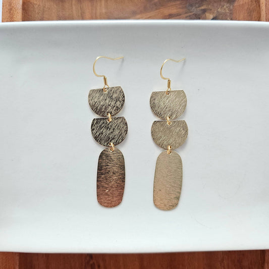 Elizabeth Earrings - Gold // Holiday, Christmas, Jewelry, Gifts