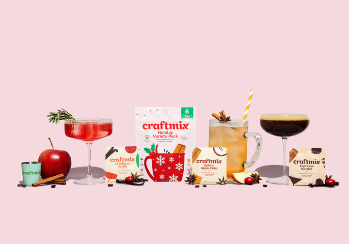 Seasonal Variety Pack Cocktail Mixers - 6 Servings Multipack