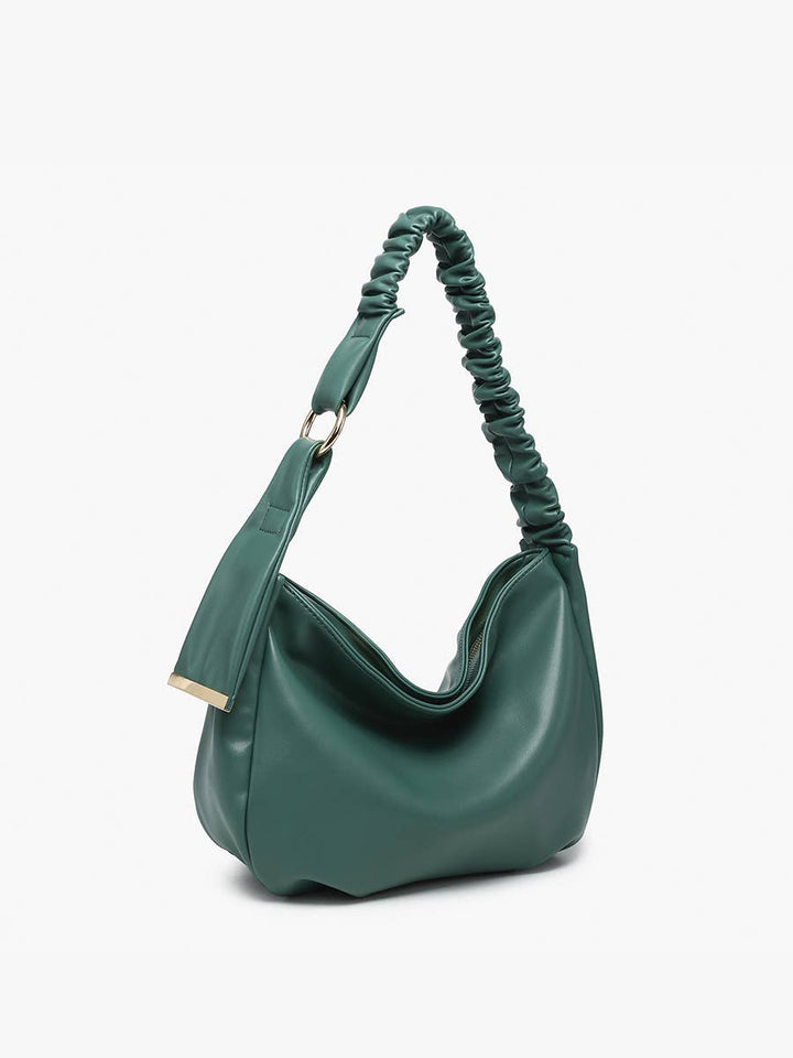 Jakarta Slouchy Shoulder Bag – Ruched Handle