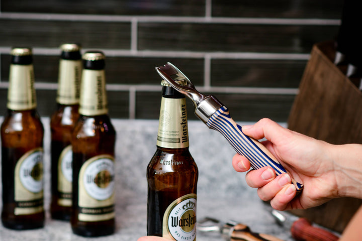 8.5" Blue Bottle Opener