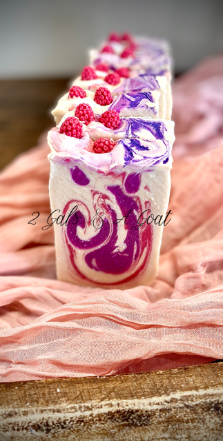 Berry Vanilla Goat Milk Soap