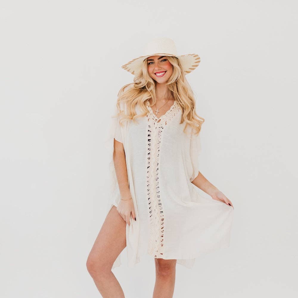 Sunday In Naples Crochet Kimono Wholesale