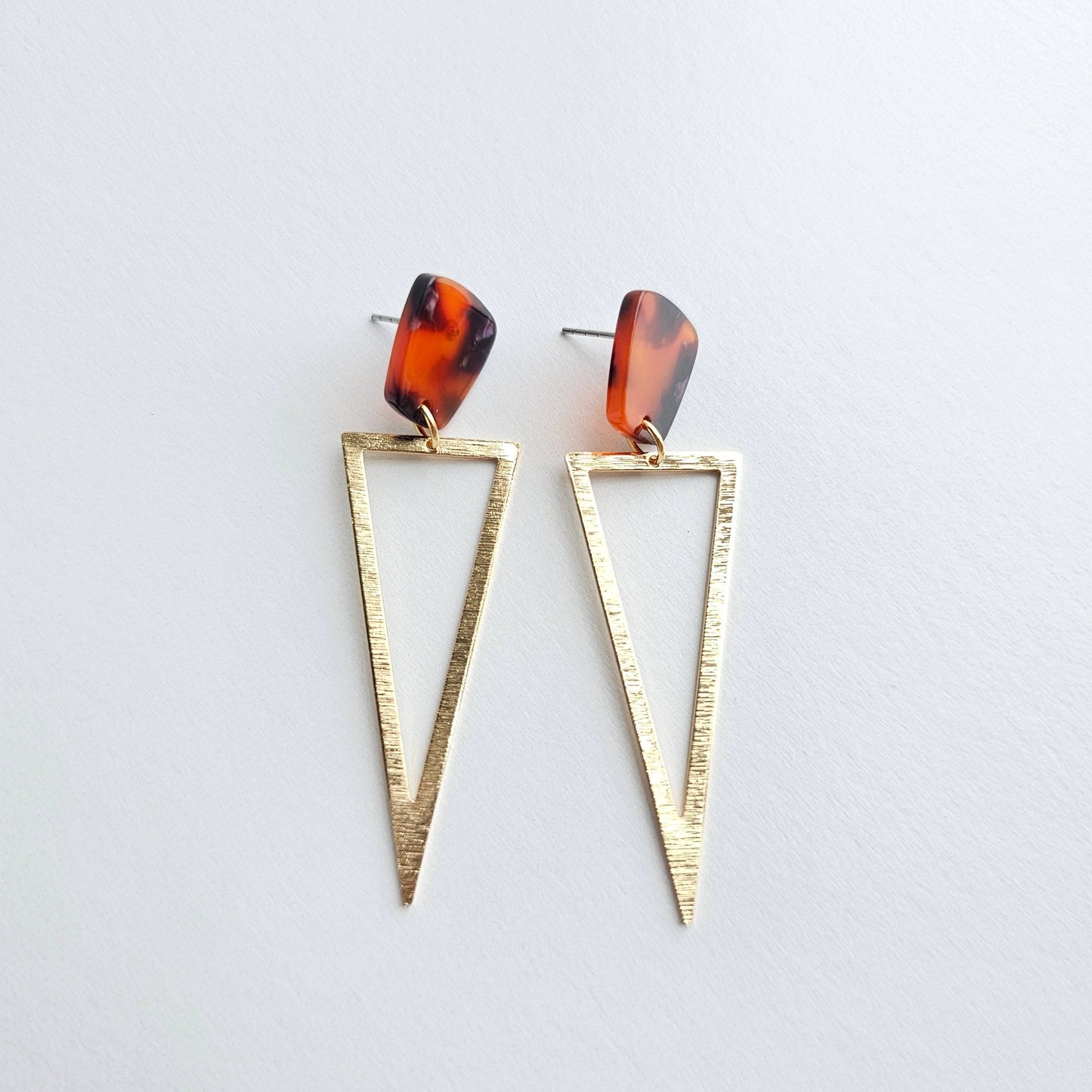 Tinley Earrings - Sedona Tortoise