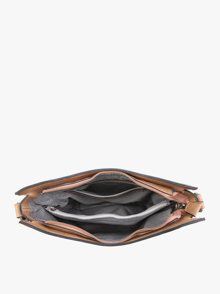 Nina Whipstitch Crossbody Bag