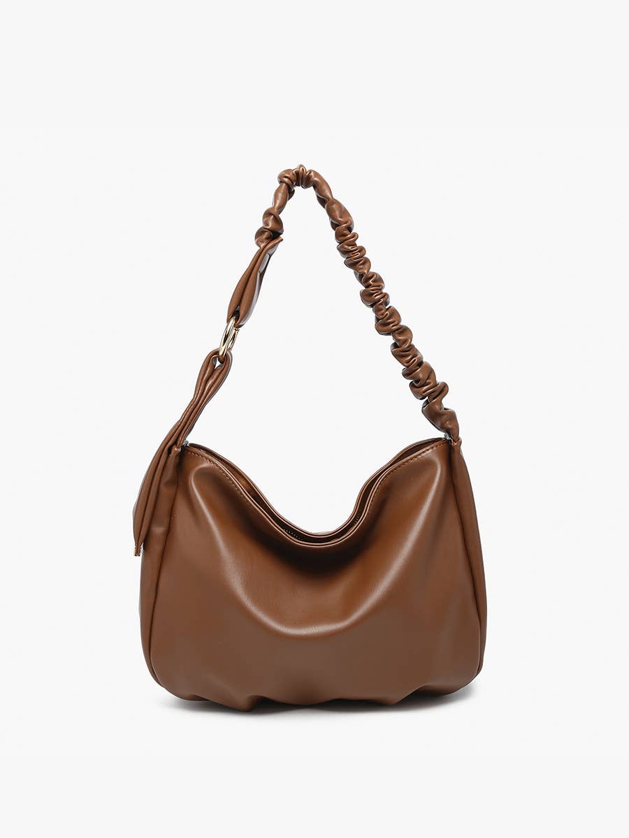 Jakarta Slouchy Shoulder Bag – Ruched Handle