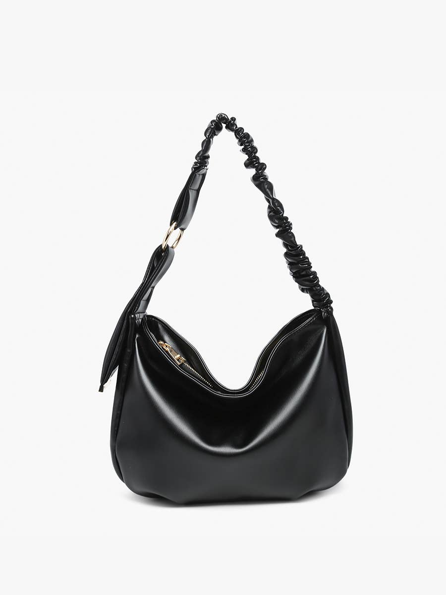 Jakarta Slouchy Shoulder Bag – Ruched Handle