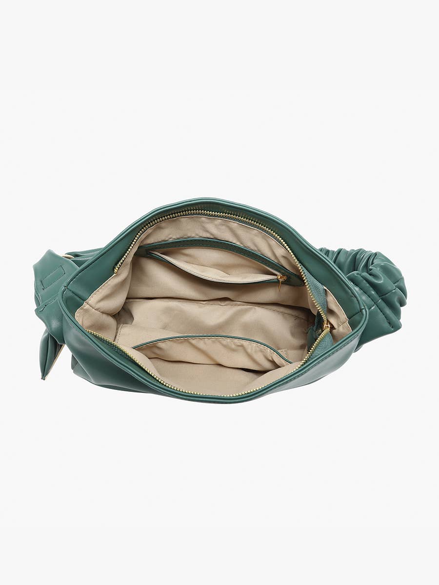 Jakarta Slouchy Shoulder Bag – Ruched Handle