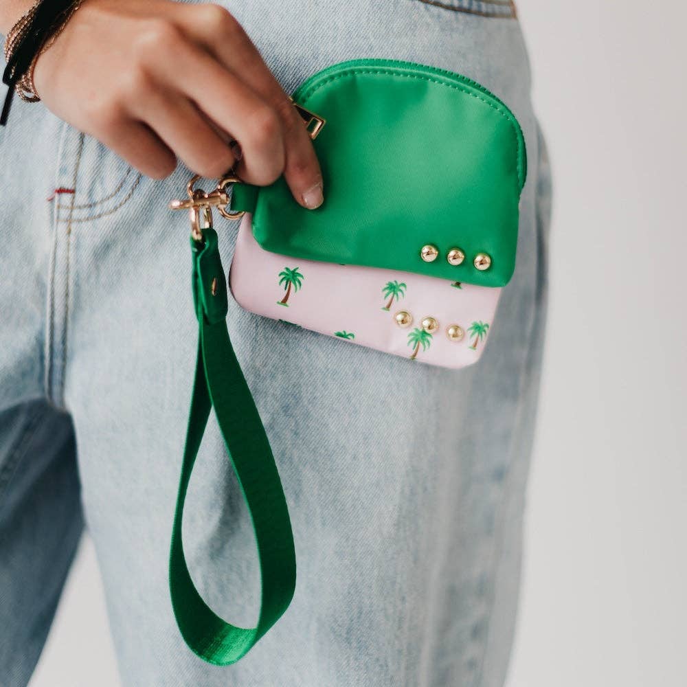 Summer Spritz Dual Pouch Wristlet