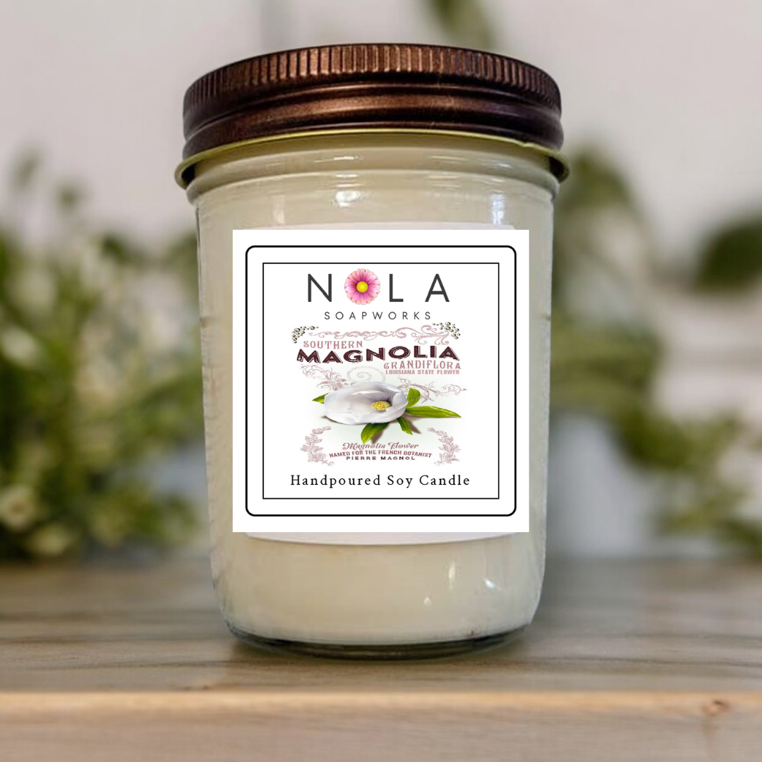 Magnolia Coco Soy Candle - Southern Charm in a Jar