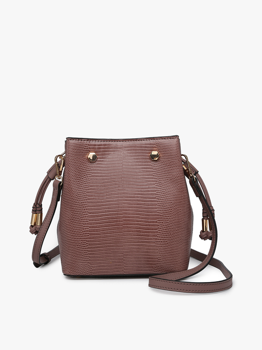 Rain Lizard Mini Bucket Bag