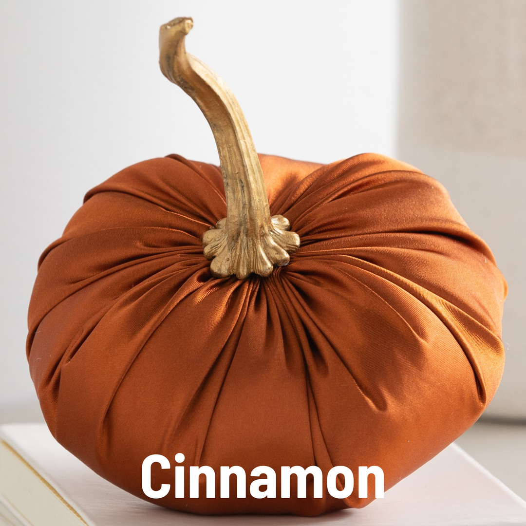 Small Satin Pumpkins
