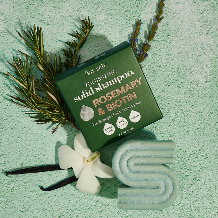 Rosemary &amp; Biotin Volumizing Solid Shampoo