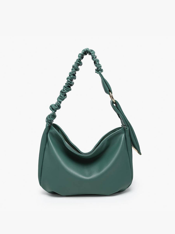Jakarta Slouchy Shoulder Bag – Ruched Handle