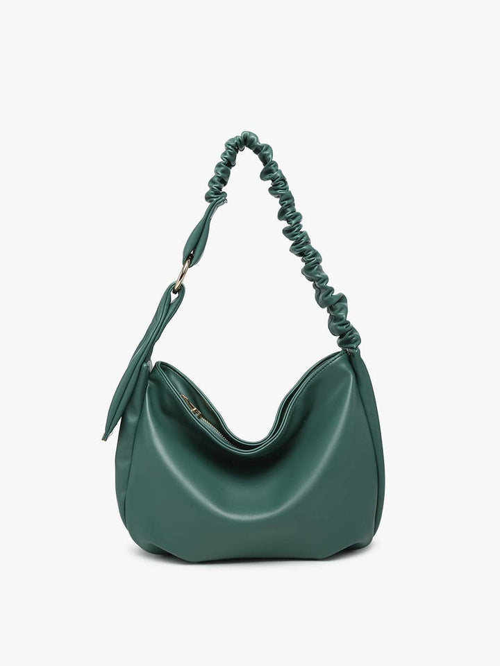 Jakarta Slouchy Shoulder Bag – Ruched Handle