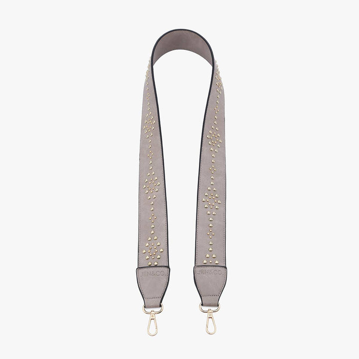 Studded Guitar Strap – Adjustable Bag Strap