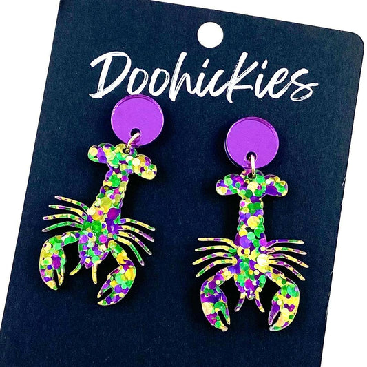 Mardi Gras Crawfish Dangles