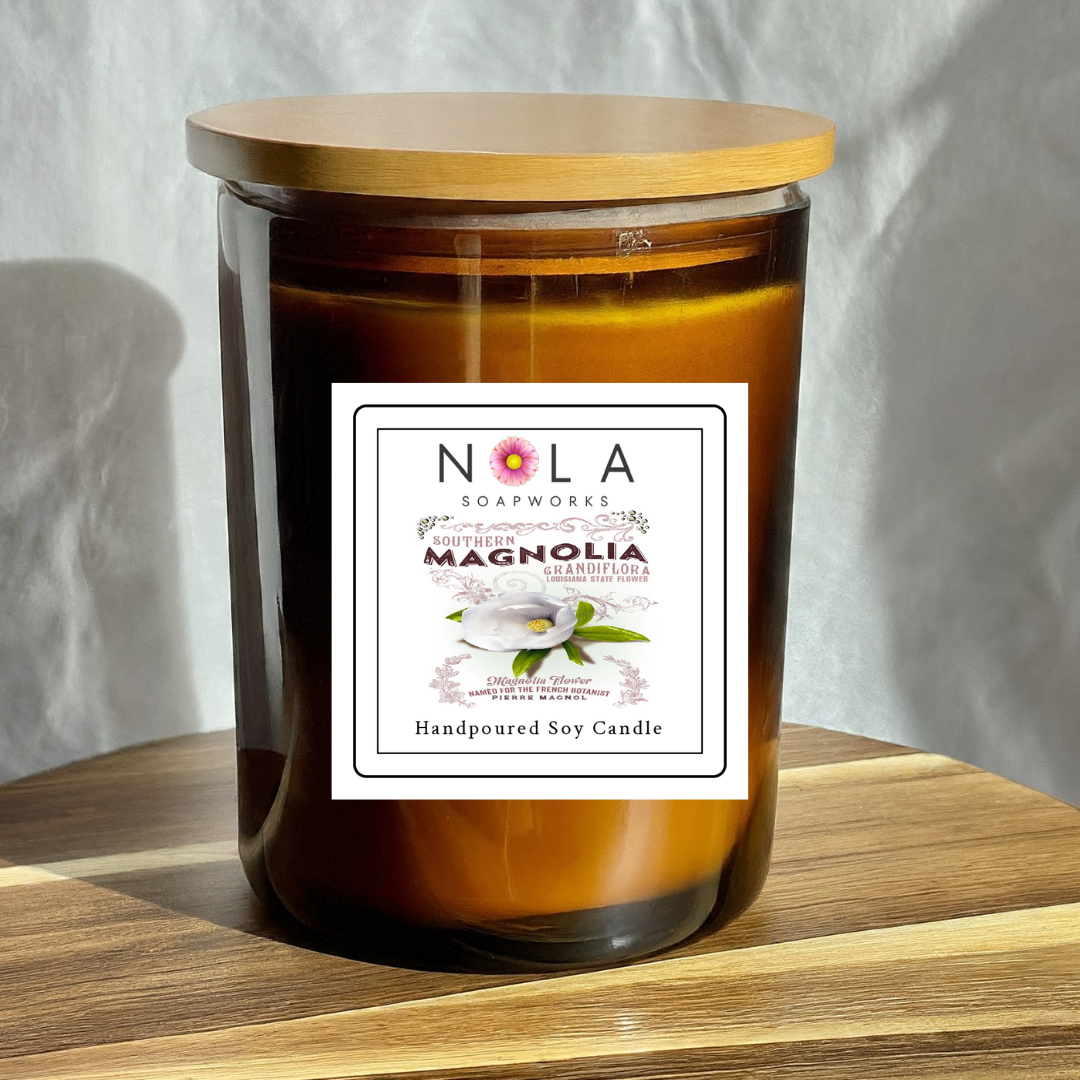 Magnolia Coco Soy Candle - Southern Charm in a Jar