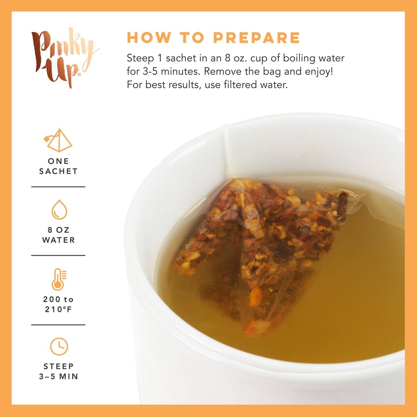 Golden Spice Herbal Tea 15 Sachets